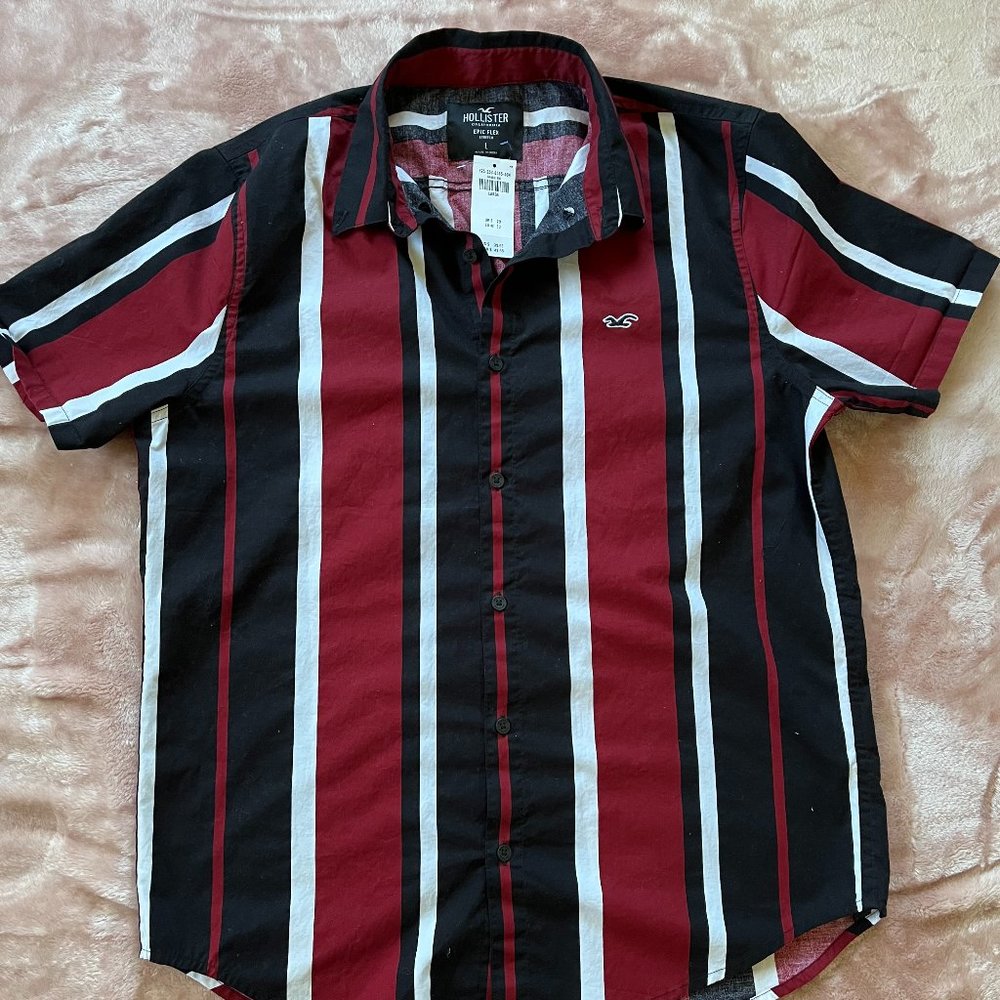 Hollister striped shirt